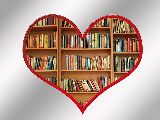Heart Filled with Books